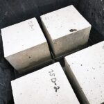Skuska nasiakavosti betonu, Betonove kocky