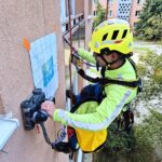 Horolezecka kontrola ETICS, 3D scanovanie kotvenie lepenej plochy tepelnej izolacie