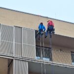 Horolezecka sondaz pre zistenia pricin zatekania, vyskove prace - sondy