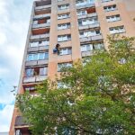 horolezecka kontrola fasady pred projektom zateplenia